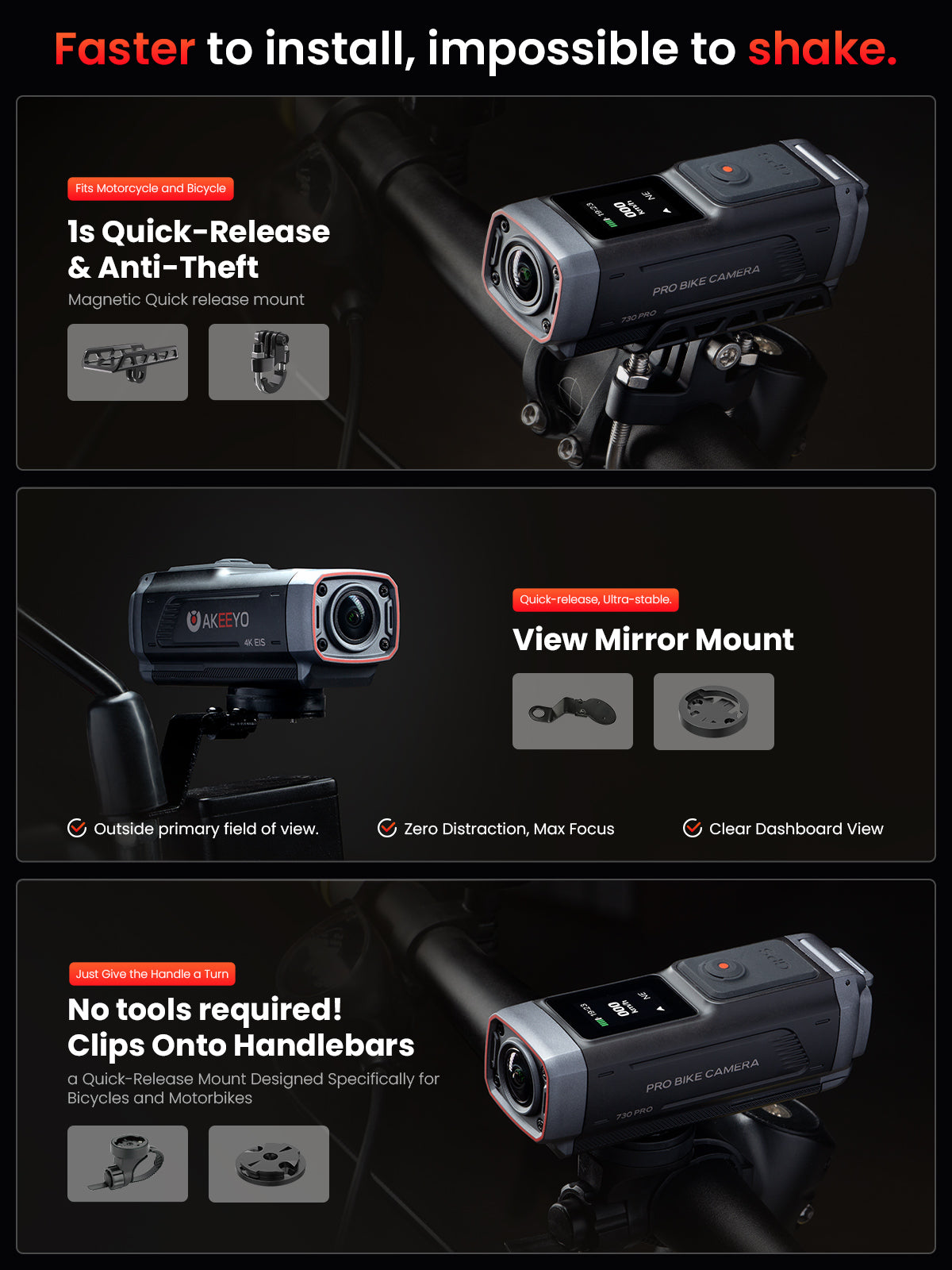 Flagship 4K Touchscreen Camera|AKY-730PRO
