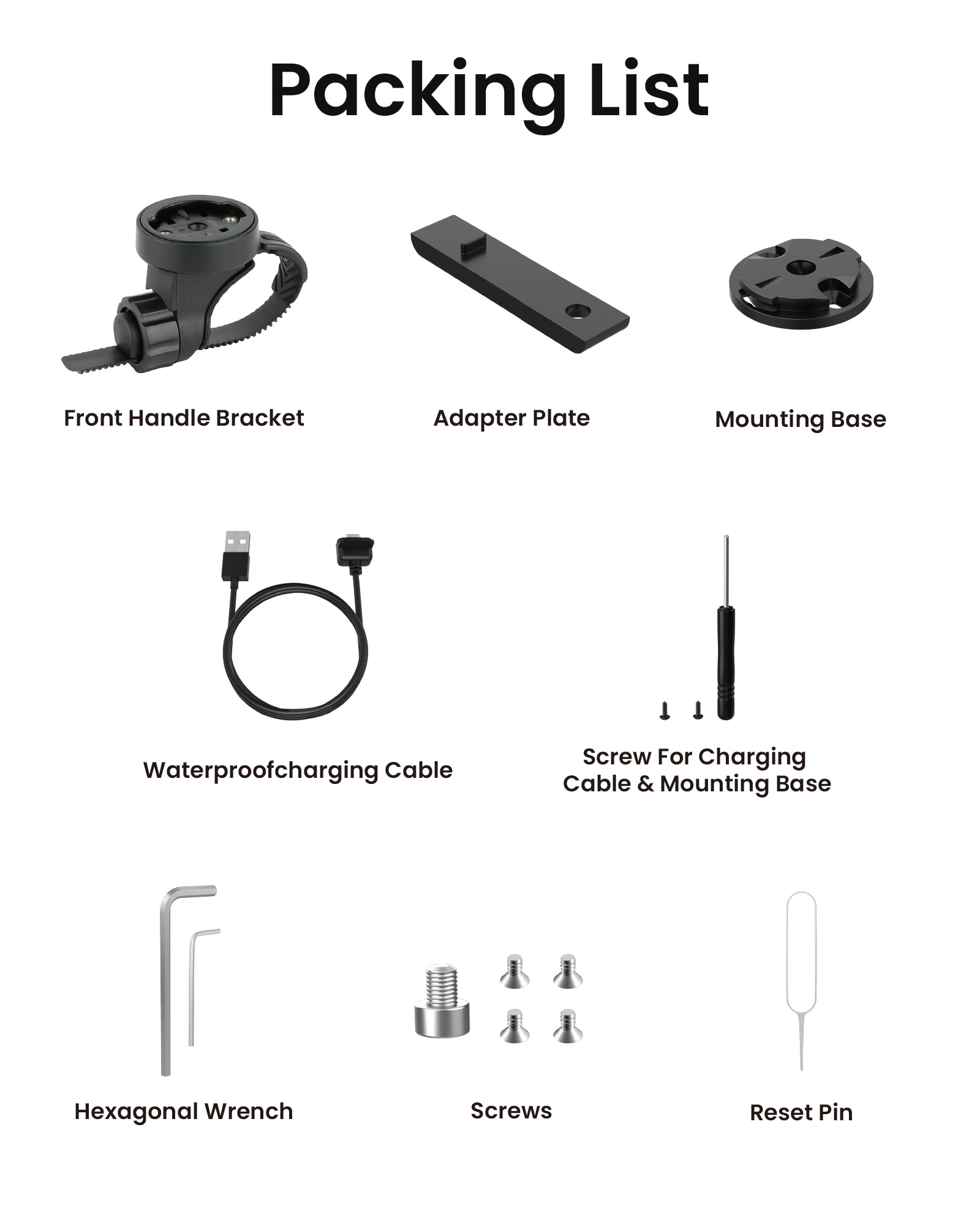 Durata della batteria di 7.5 ore Wi-Fi Telecamera per moto e biciclette | AKY-710Lite