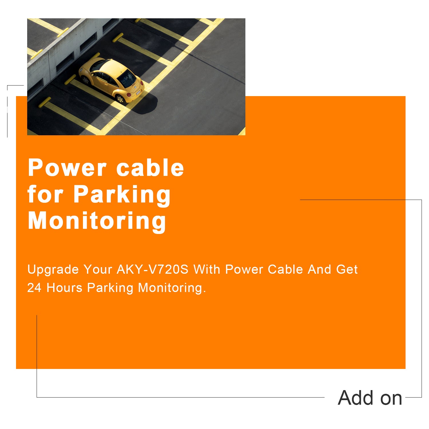 720° panoramische spiegel dashcam|AKY-V720S