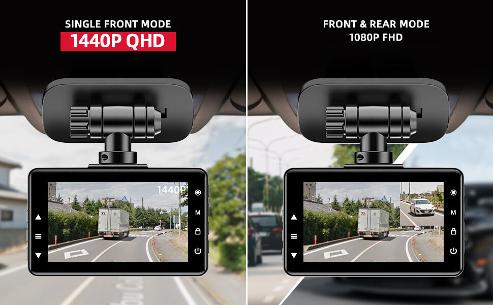 Dashcam met flipfunctie|AKY-E1