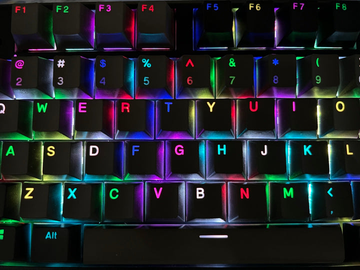 Zwart - NiZ elektrostatische EC Bluetooth-toetsenbord 35g