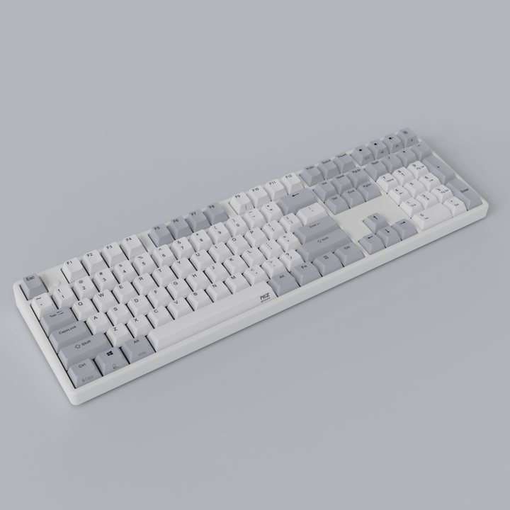 Wit - NiZ elektrostatische EC Bluetooth-toetsenbord 35g