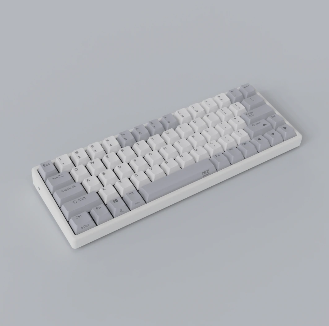 Wit - NiZ elektrostatische EC Bluetooth-toetsenbord 35g