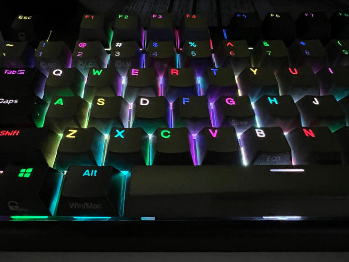 Zwart - NiZ elektrostatische EC Bluetooth-toetsenbord 35g