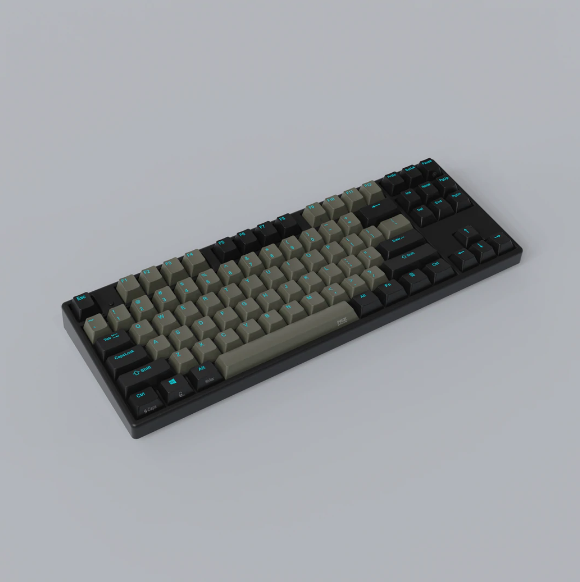 Zwart - NiZ elektrostatische EC Bluetooth-toetsenbord 35g