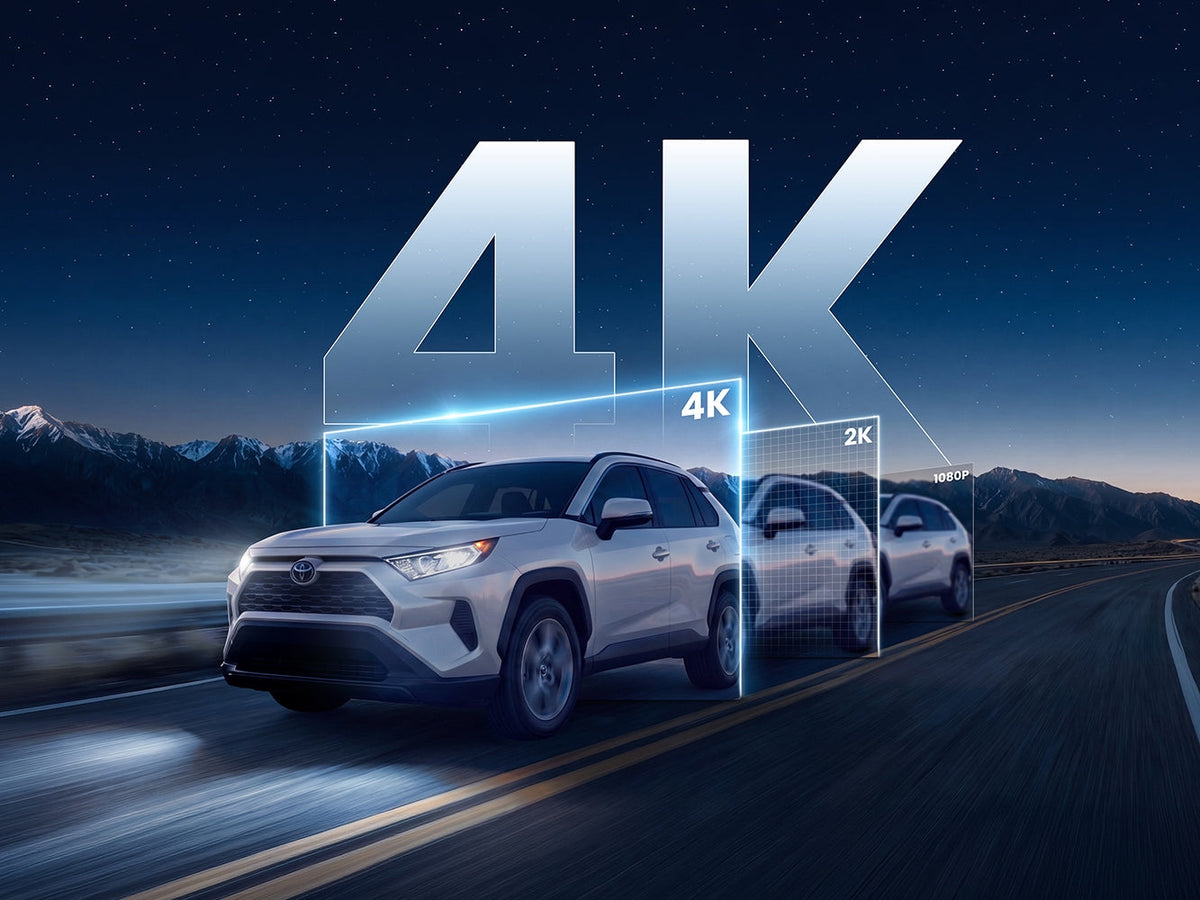 4K Dash Cam Night Vision Explained: What Sony STARVIS 2 + F1.08 Actually Do