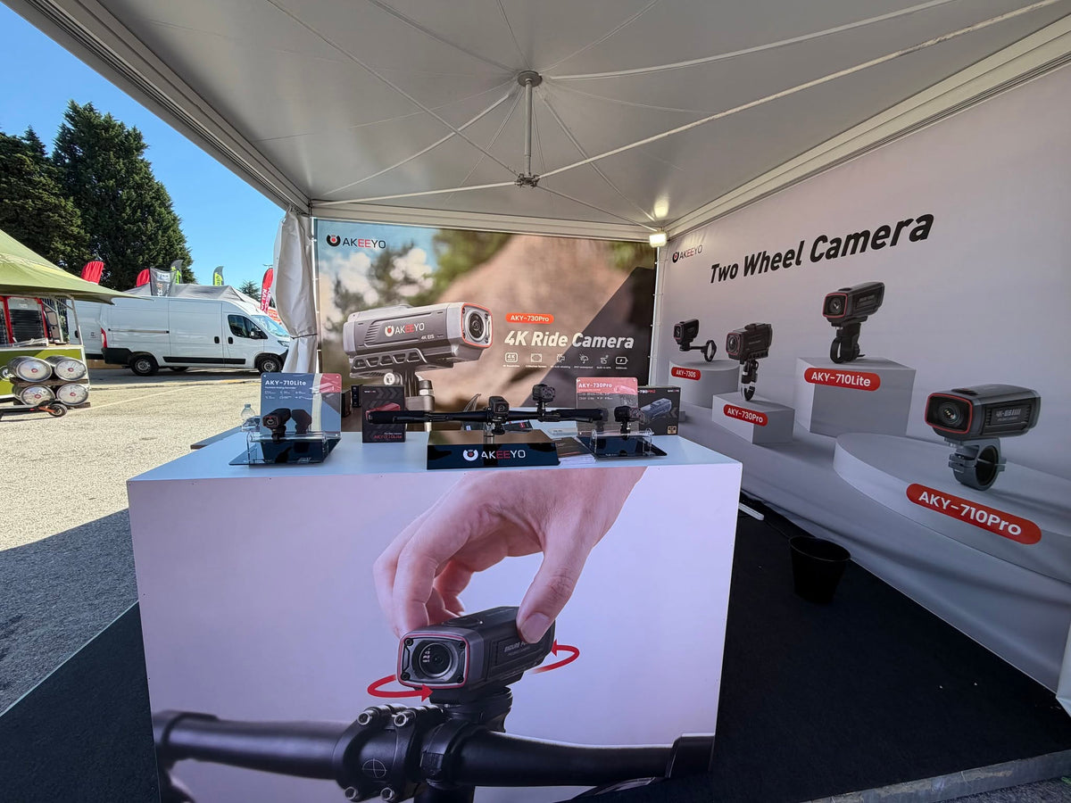 AKEEYO Brings Full Bike Camera Range to IBF 2026 in Misano