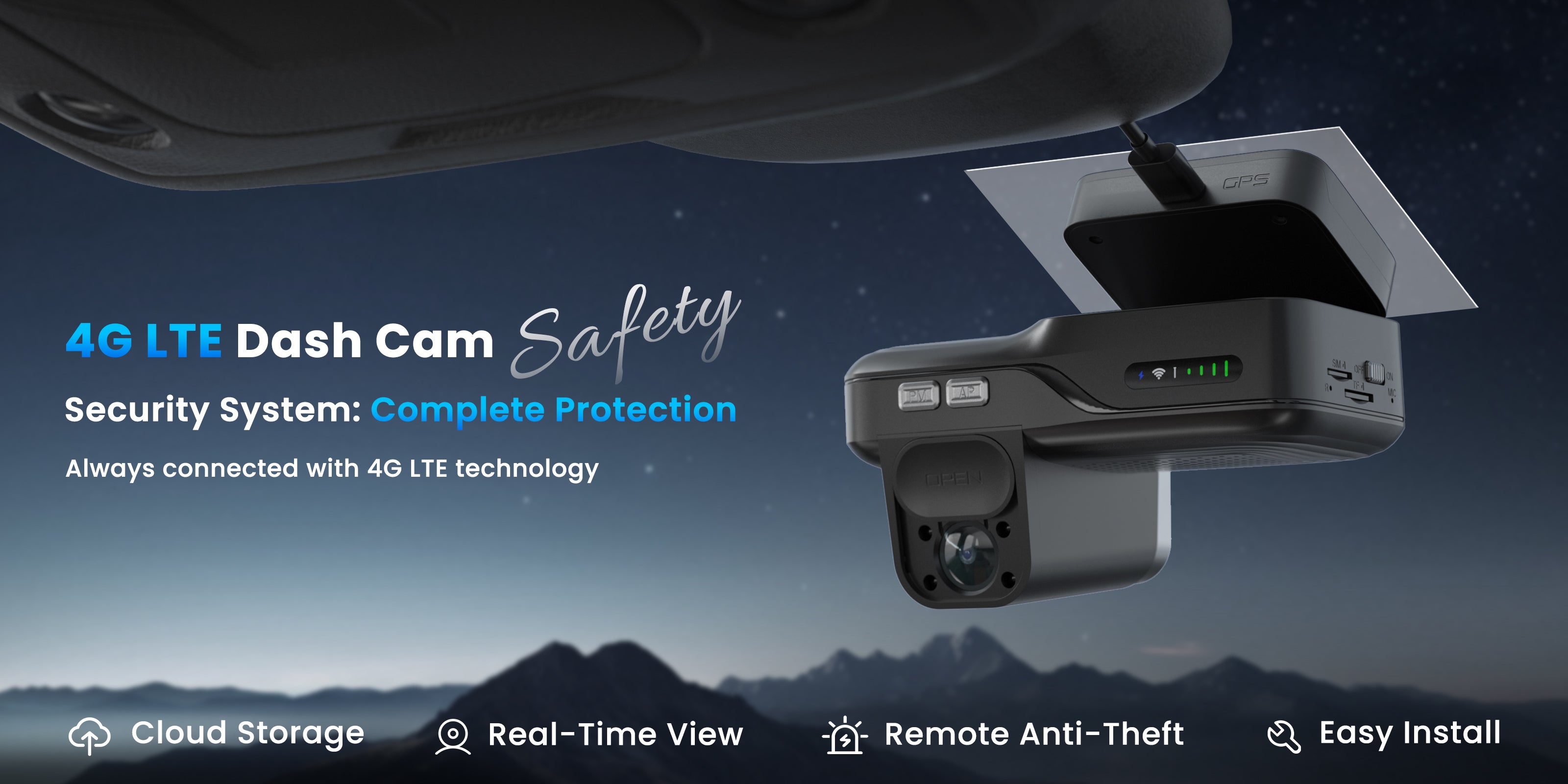 4G LTE Dash Cam | AKY-421