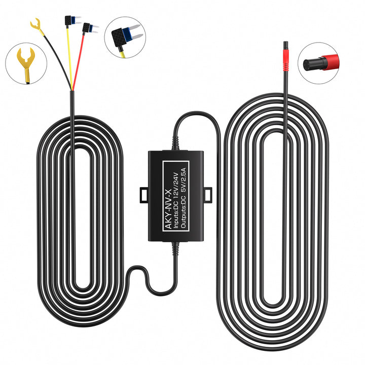 Hardwire Kit for parking monitoring AKY-V720S & AKY-NV-X