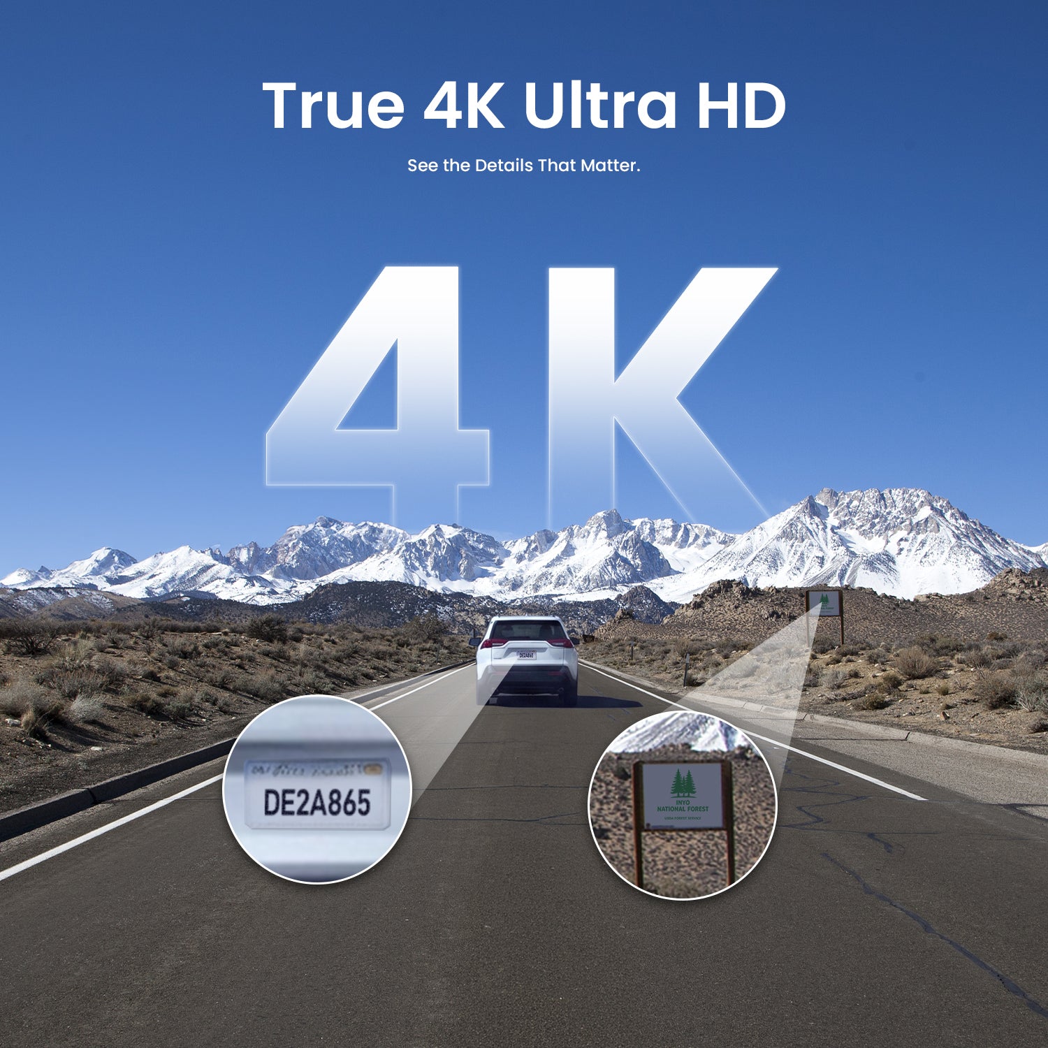 XPRO — Caméra embarquée 4K sur mesure pour Toyota RAV4