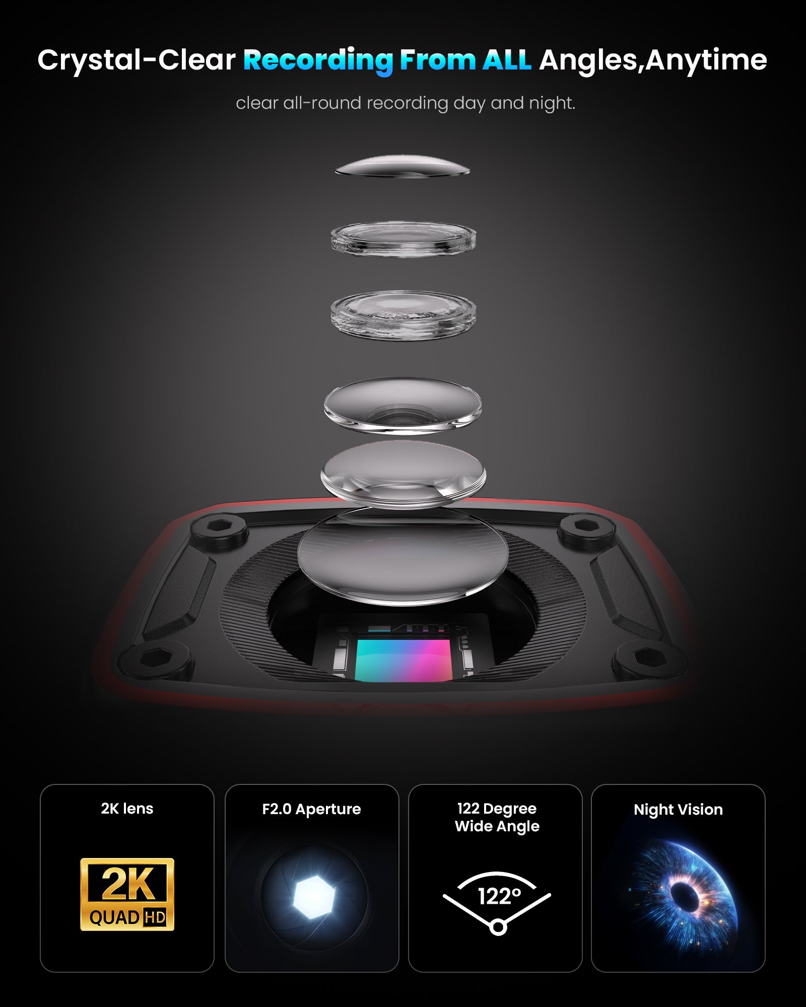 7.5hr Battery Life Wi-Fi Motorcycle & Bicycle Camera | AKY-710Lite