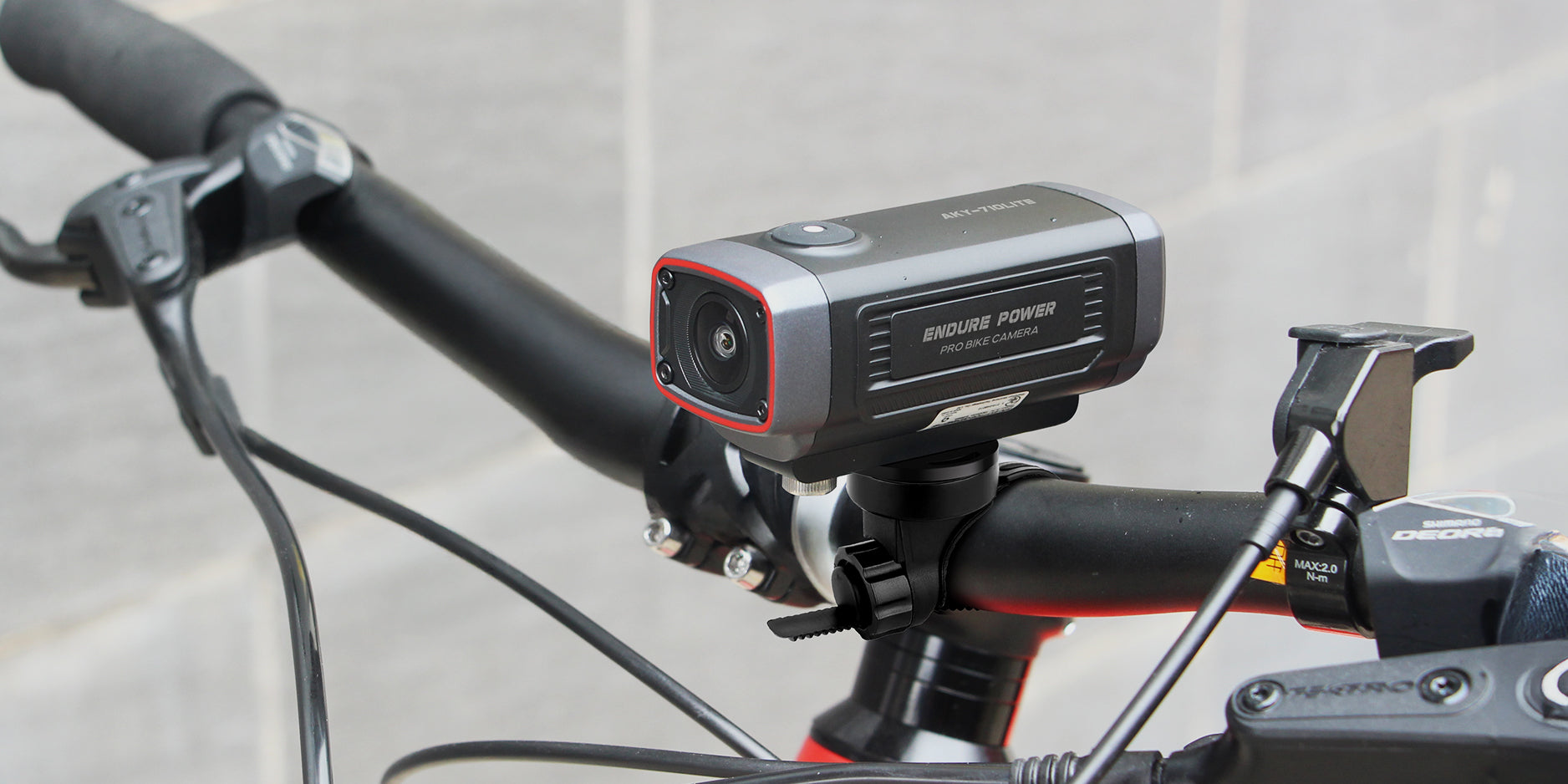アクセサリー AKEEYO AKY-710Lite Pro Bike Camera AKY-710Lite: 7.5Hr Motorcycle Dash Cam with WiFi & GPS