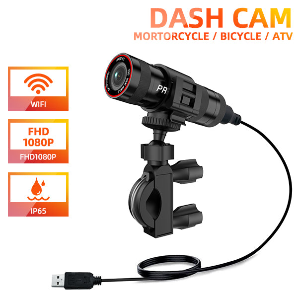 Small dashcam for Motorcycles/Bicycles/ATV ｜AKY-610L